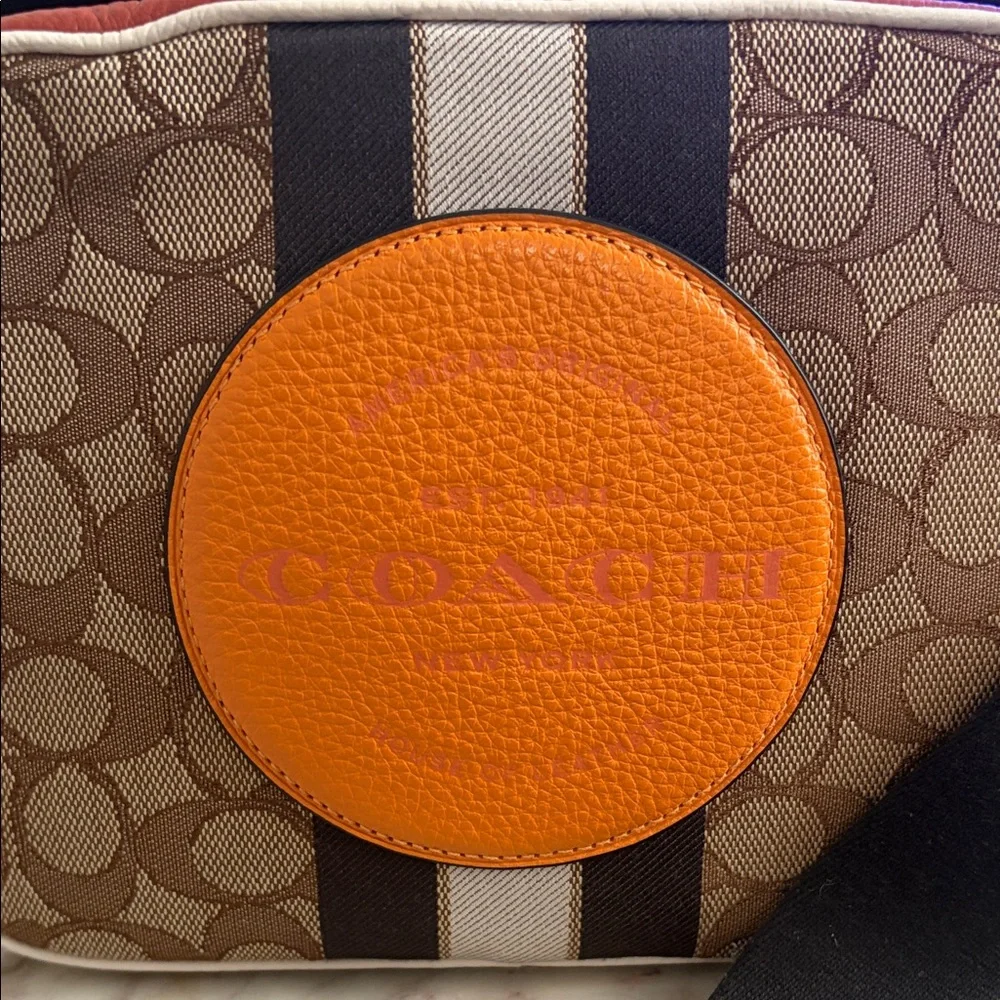Coach Dempsey Signature Canvas Crossbody - Picture 3 of 13